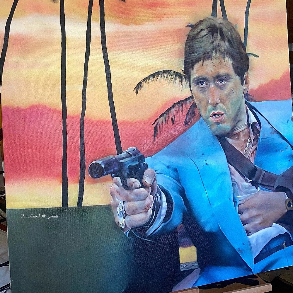 Tony Montana artwork